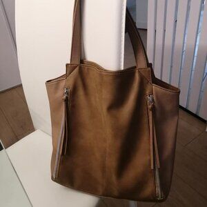 RELIC by Fossil Tan Vegan Leather Tote Bag.